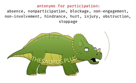 anticipation antonyms|opposite of participate.